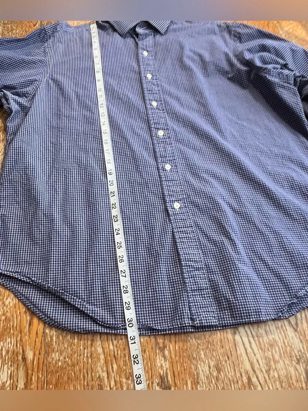 Vintage Polo Ralph Lauren Regent Classic Fit Gingham Check Shirt. 17 34/35-XL